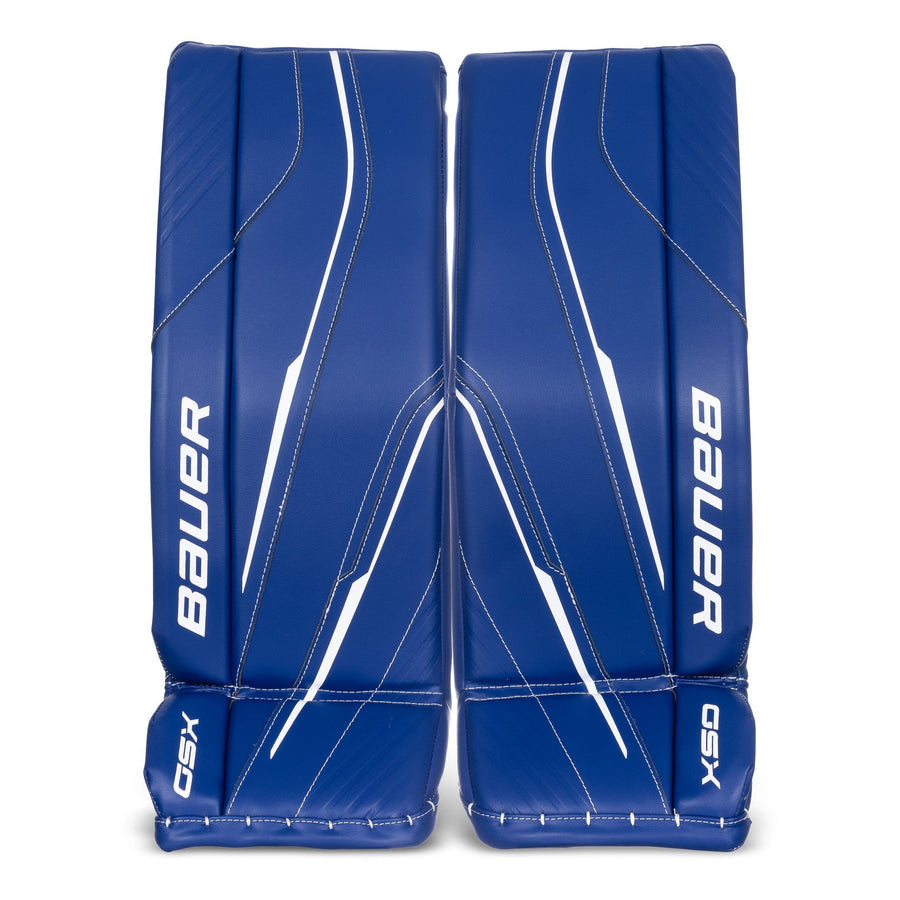 https://www.thehockeyshop.com/cdn/shop/files/bauer-leg-pads-bauer-gsx-junior-goalie-leg-pads-2023-blue-s-31801405374530_900x.jpg?v=1718649503