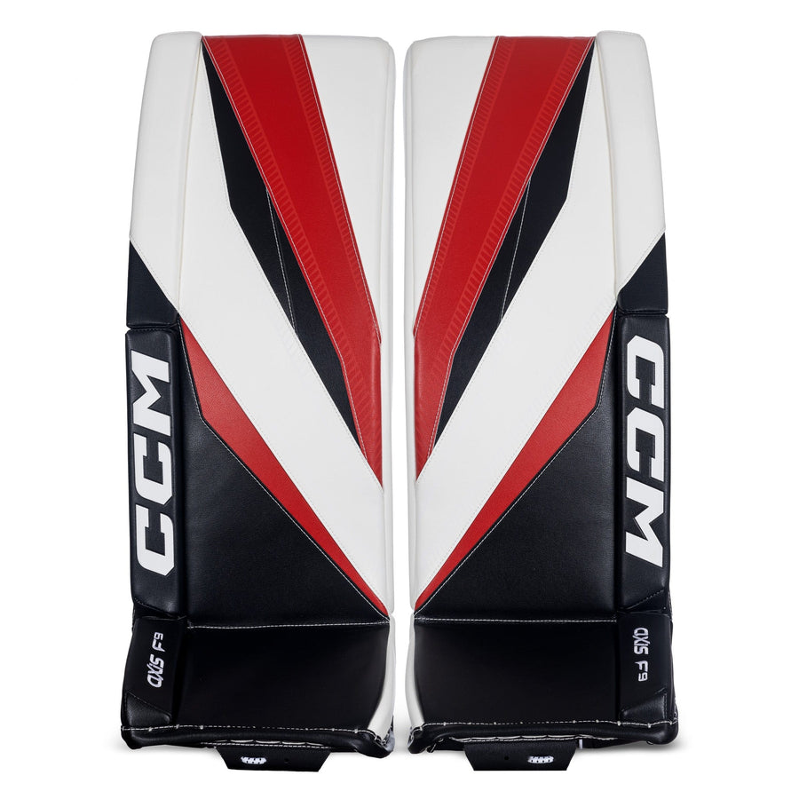 https://www.thehockeyshop.com/cdn/shop/files/ccm-leg-pads-ccm-axis-f9-senior-goalie-leg-pads-sdc-white-black-red-32-1-5-31552125206594_900x.jpg?v=1714405124