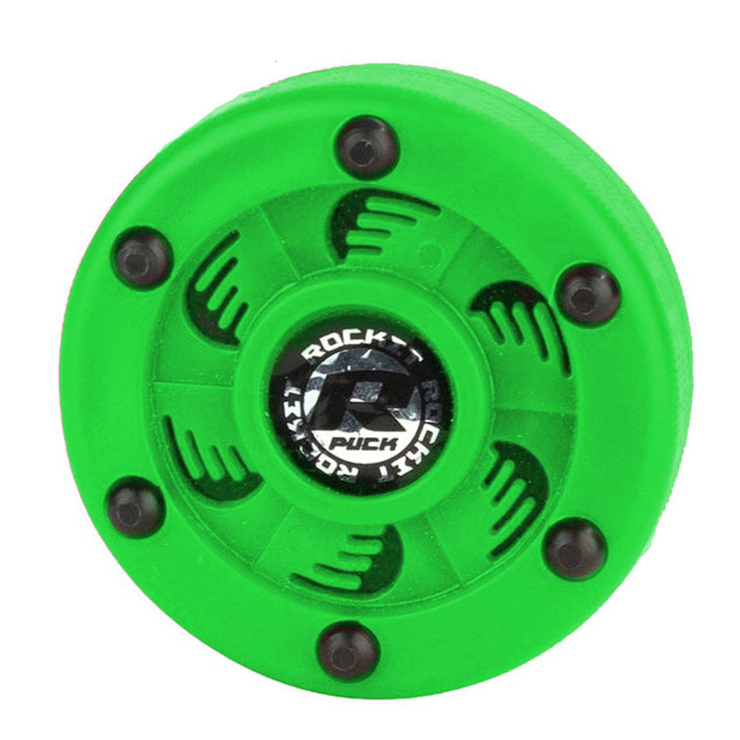 https://www.thehockeyshop.com/cdn/shop/files/rocket-puck-hockey-pucks-rocket-puck-roller-hockey-puck-neon-green-roller-puck-30821707972674_1080x.jpg?v=1697559639